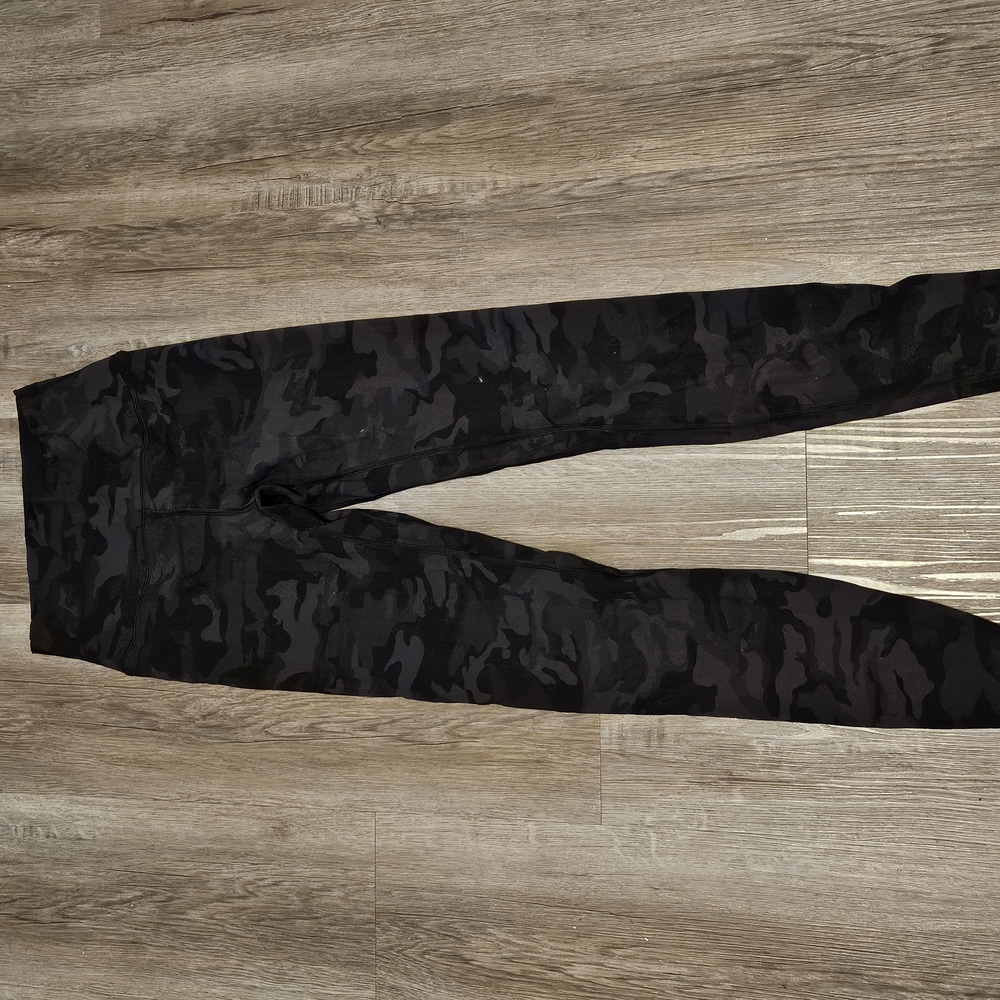 Black Camouflage Leggings